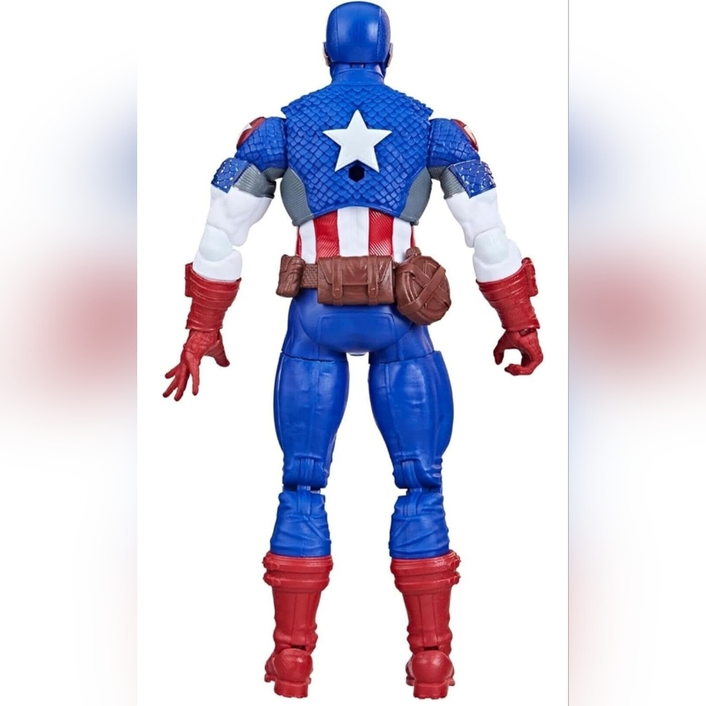 Marvel Legends Series: Ultimate Captain America,Classic Comic Collectible 6 Inch - Picture 4 of 7